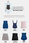 Zivame High Compression Short Length Shaper Bodysuit - Sepia Rose — thumbnail 15